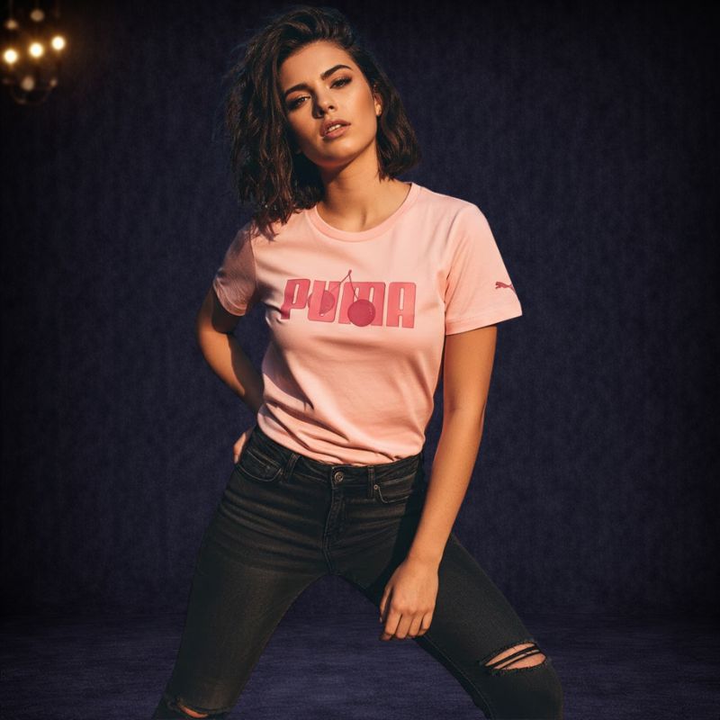 Blusa Puma de mujer Cherry