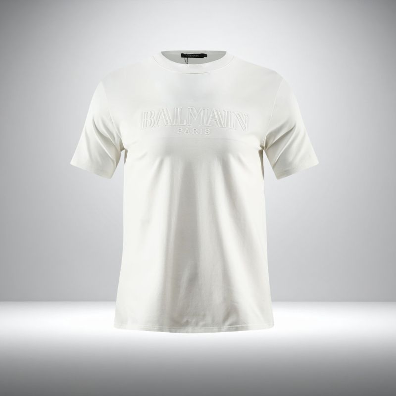 Camiseta Balmain Regular Blanca - 786627 - Image 2