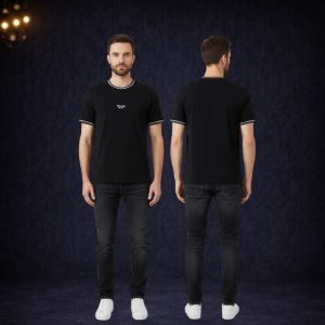 Camiseta Prada Regular Negra - 66029