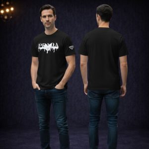 Camiseta Prada Regular Negra -786628