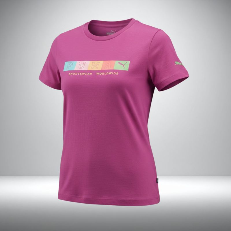 Blusa Puma de mujer Rosada - Image 2