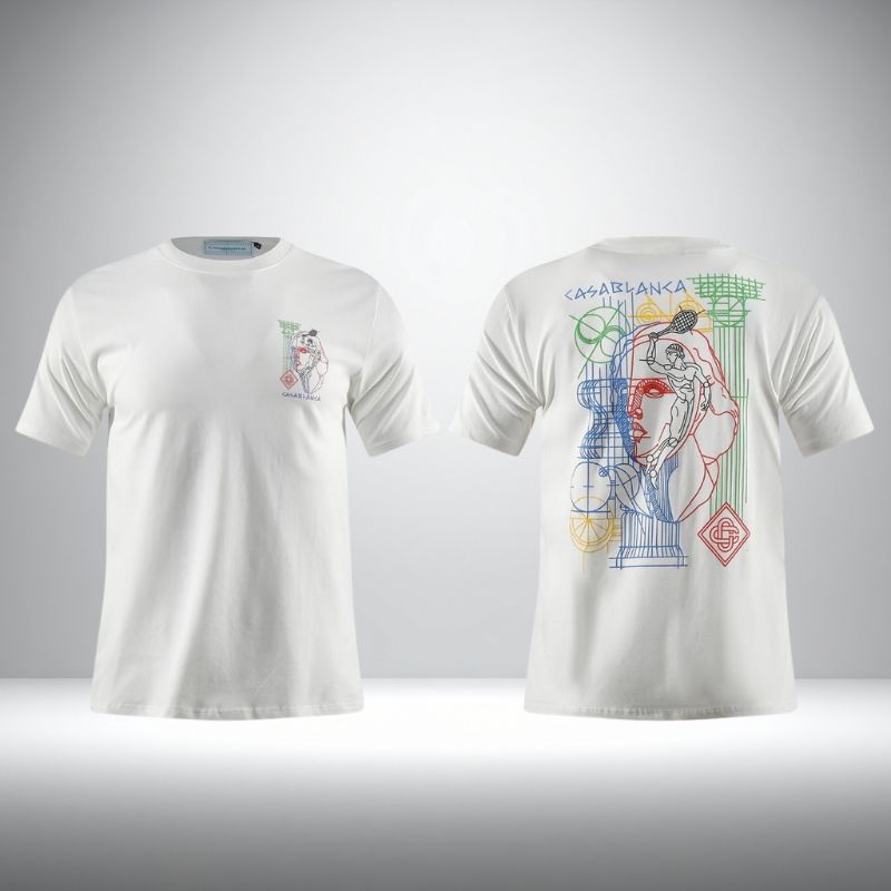 Camiseta Casa Blanca Regular Blanca - 66785 - Image 2